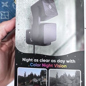 Wyze Black Video Camera with Color Night Vision